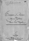 Transport de créance par M. Theux, propriétaire sur la commune de Basse-Pointe (Martinique) à Madame veuve Vignial. Etude de Me Casteja, notaire à Bordeaux