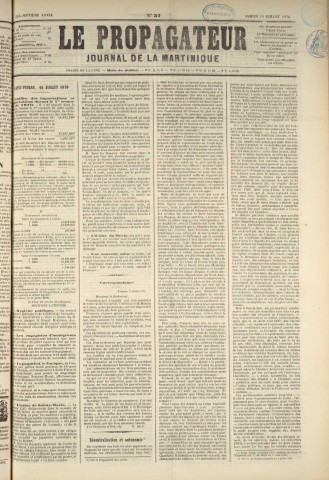 Le Propagateur (1870, n° 57)