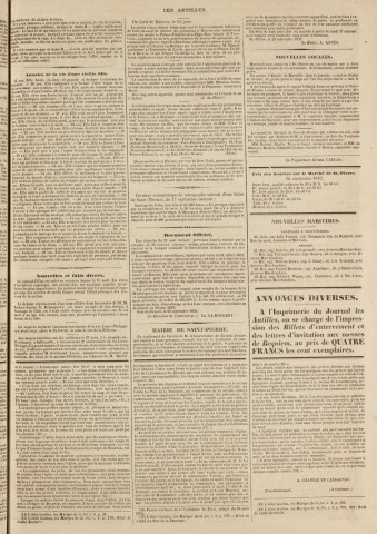 Les Antilles (1852, n° 77)