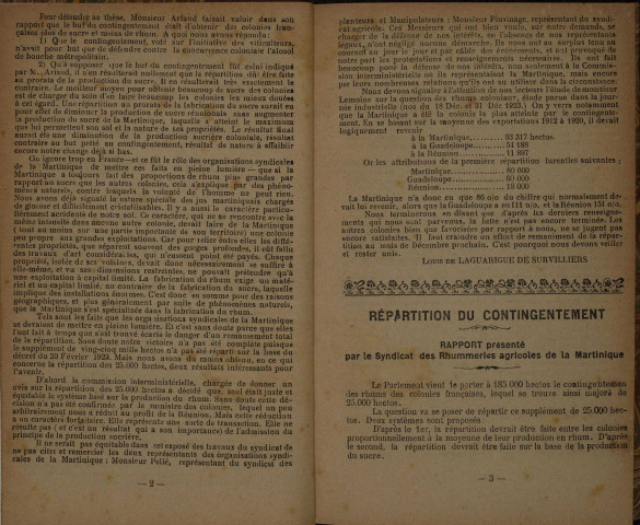 Bulletin du Syndicat des distillateurs agricoles (n° 01/1924)