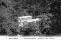 Martinique. Environs de Fort-de-France. Etablissement thermal d'Absalon