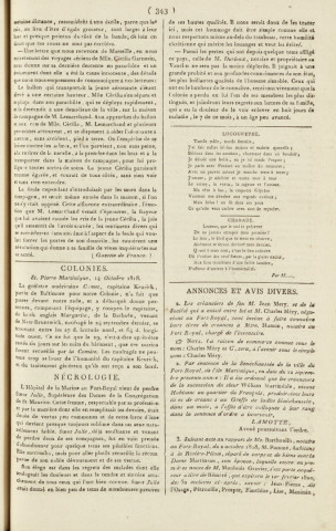 Gazette de la Martinique (1818, n° 82)