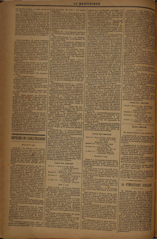 La Martinique (année III, n° 62)