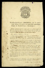 Erection canonique de la confrérie du Scapulaire par Jean François Le Herpeur, évêque de Fort-de-France