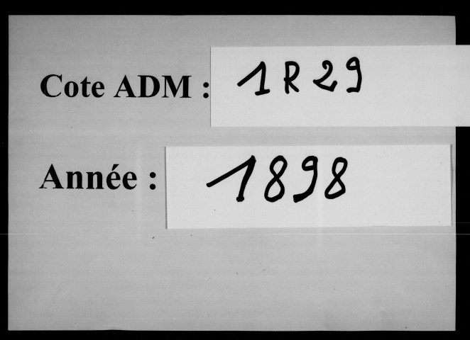 Etats signalétiques et des services, n° 501 à 999