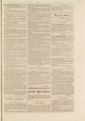 Le Courrier de la Martinique (1836, n° 96)