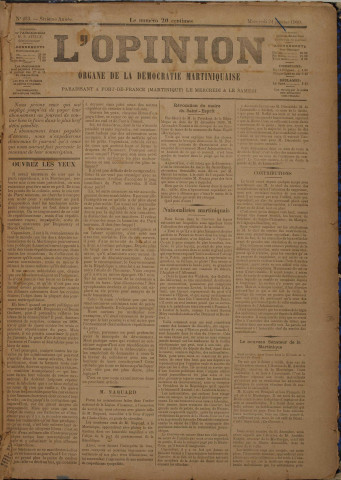 L'Opinion (n° 423)