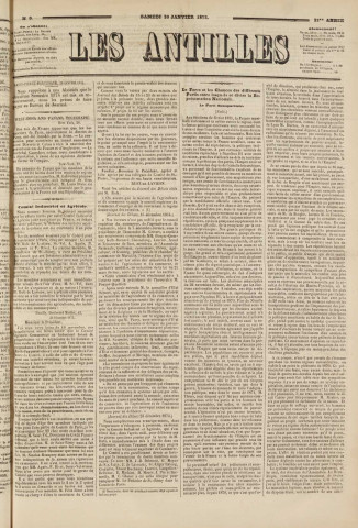 Les Antilles (1875, n° 9)
