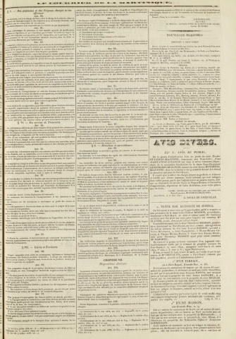 Le Courrier de la Martinique (1842, n° 41)