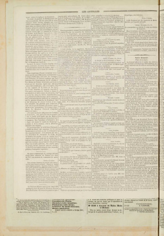 Les Antilles (1870, n° 87)