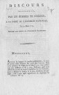 Egalité politique : discours prononcé par les hommes de couleur à la barre de l'Assemblée nationale et réponse du président