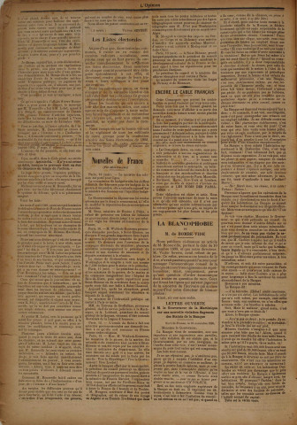 L'Opinion (n° 630)