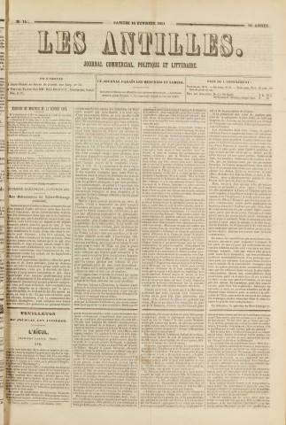 Les Antilles (1861, n° 14)