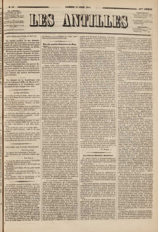 Les Antilles (1874, n° 45)
