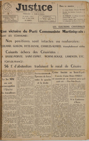 Justice (1958, n° 17)