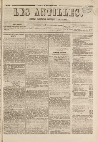 Les Antilles (1866, n° 103)
