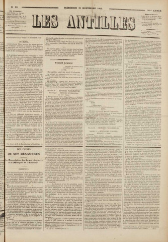 Les Antilles (1872, n° 92)