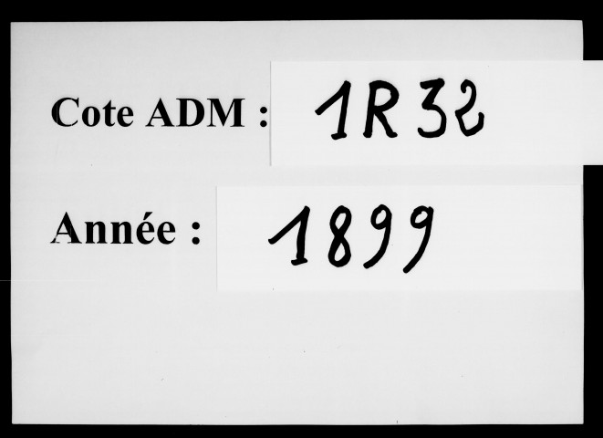 Etats signalétiques et des services, n° 501 à 1003