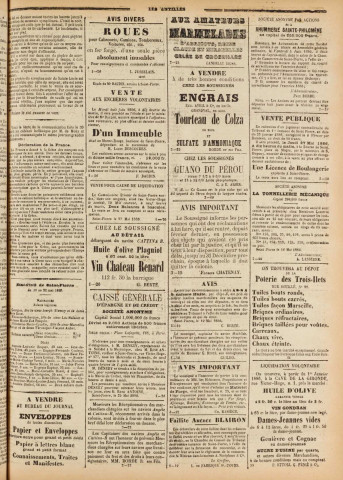 Les Antilles (1886, n° 41)