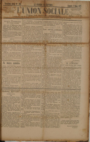 L'Union sociale (n° 260)