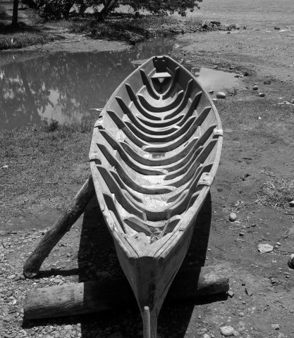Case-Pilote. bateaux traditionnels martiniquais