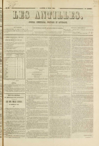 Les Antilles (1861, n° 45)