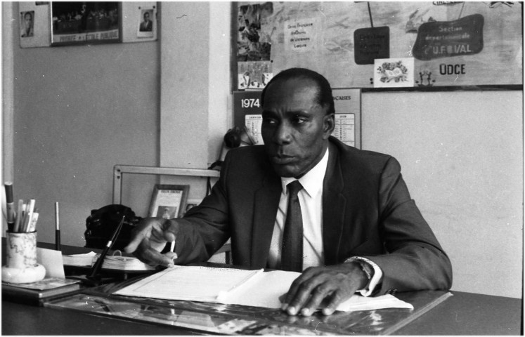 Fort-de-France, Didier. Hector Sae, secrétaire général de la Fédération des œuvres laïques (F.O.L) de Martinique