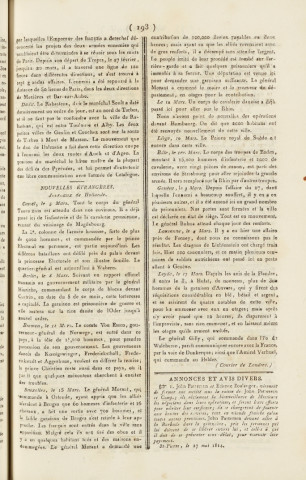 Gazette de la Martinique (1814, n° 43)