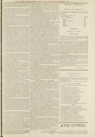 Le Courrier de la Martinique (1841, n° 28)