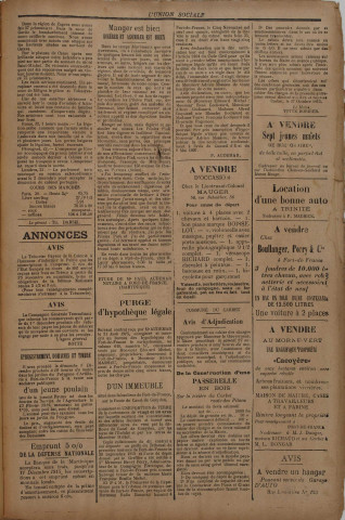 L'Union sociale (n° 266)