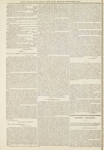 Le Courrier de la Martinique (1843, n° 26)