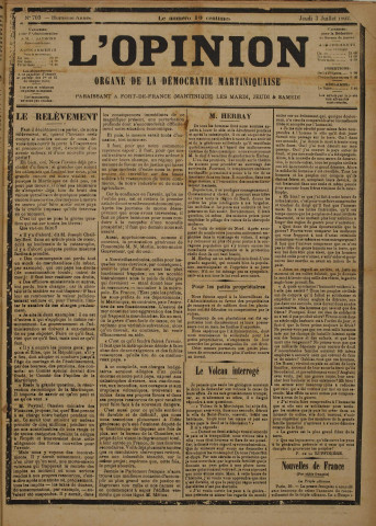 L'Opinion (n° 703)