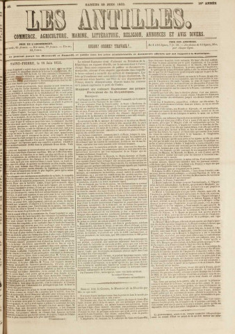 Les Antilles (1852, n° 49)