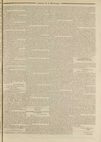 Le Courrier de la Martinique (1850, n° 64)