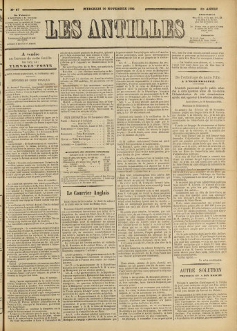 Les Antilles (1895, n° 87)