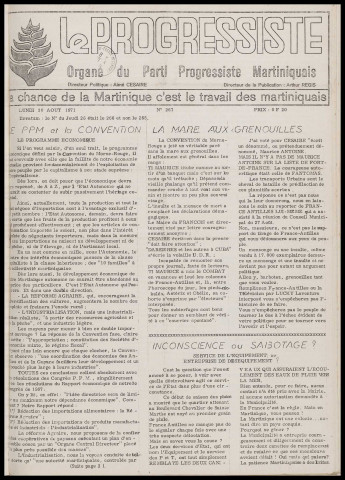 Le Progressiste (n° 267)