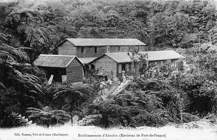 Etablissements d'Absalon (Environs de Fort-de-France)