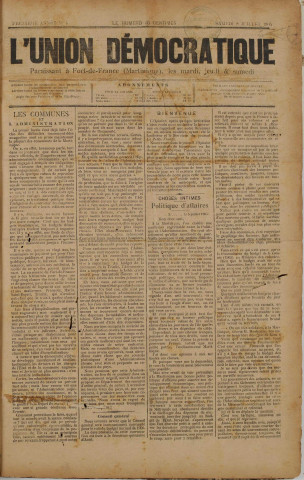 L'Union démocratique (n° 4)