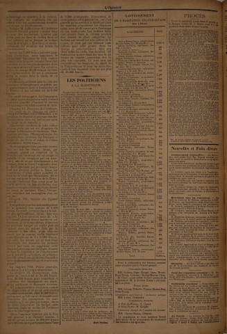 L'Opinion (n° 233)