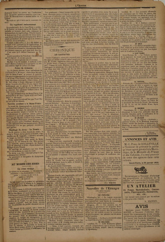 L'Opinion (n° 637)
