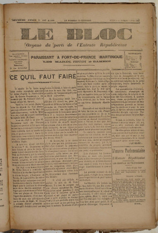 Le Bloc (n° 187-188)