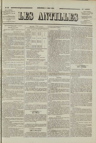 Les Antilles (1878, n° 35)