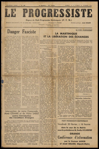Le Progressiste (n° 40)
