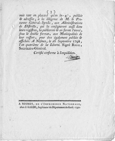 Loi relative à la suppression des préfets apostoliques dans les colonies