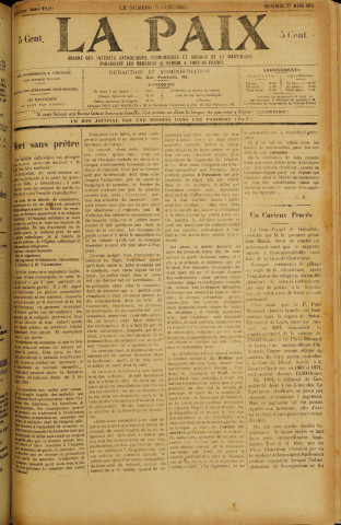 La Paix (n° 109)