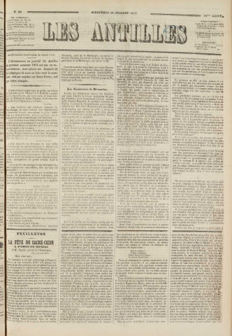 Les Antilles (1873, n° 60)