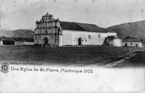 Une église de Saint-Pierre Martinique