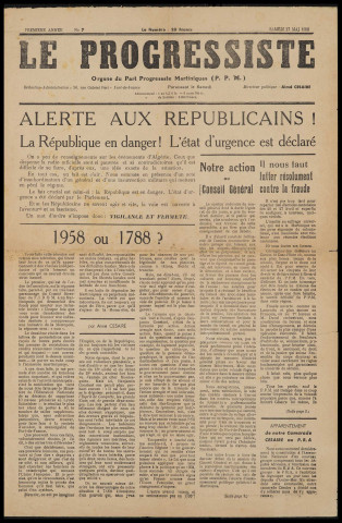 Le Progressiste (n° 7)