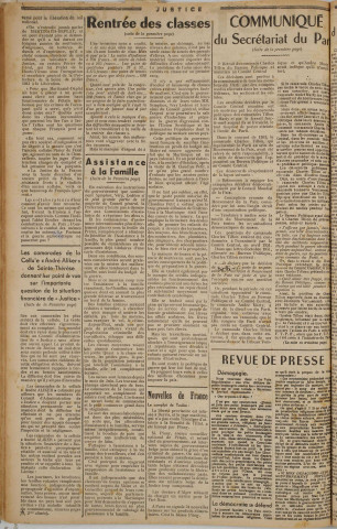 Justice (1952, n° 39)