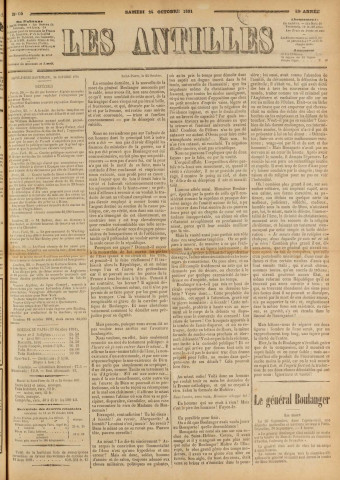 Les Antilles (1891, n° 80)